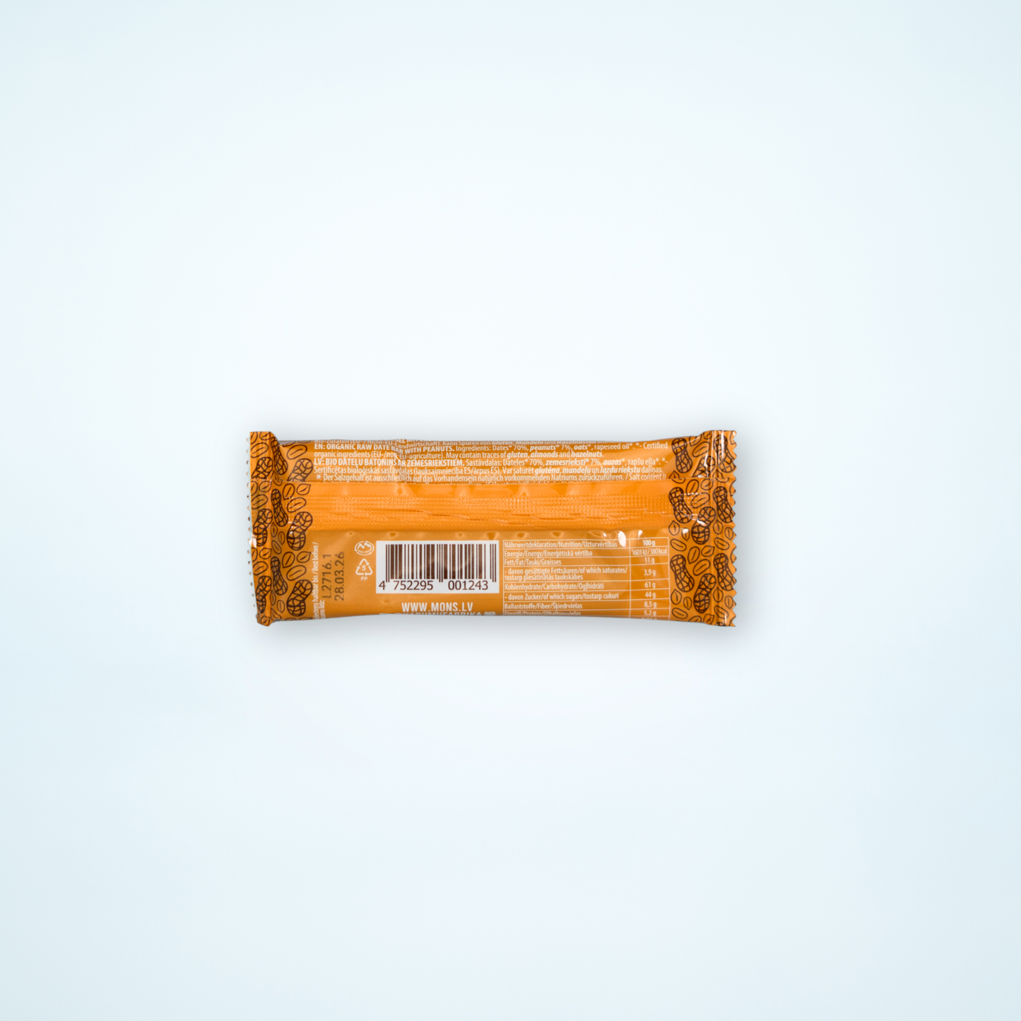Dattel-Bar Erdnuss