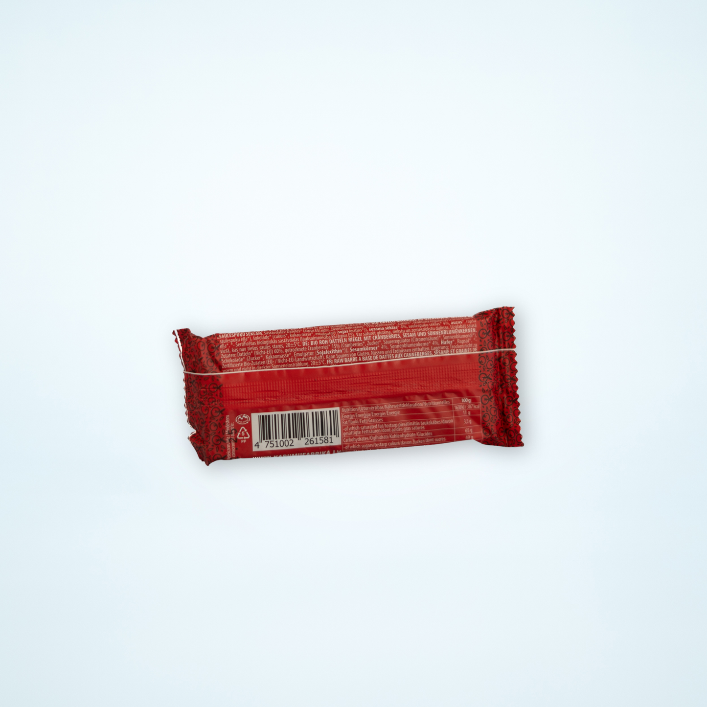 Dattel-Bar Cranberries 40g