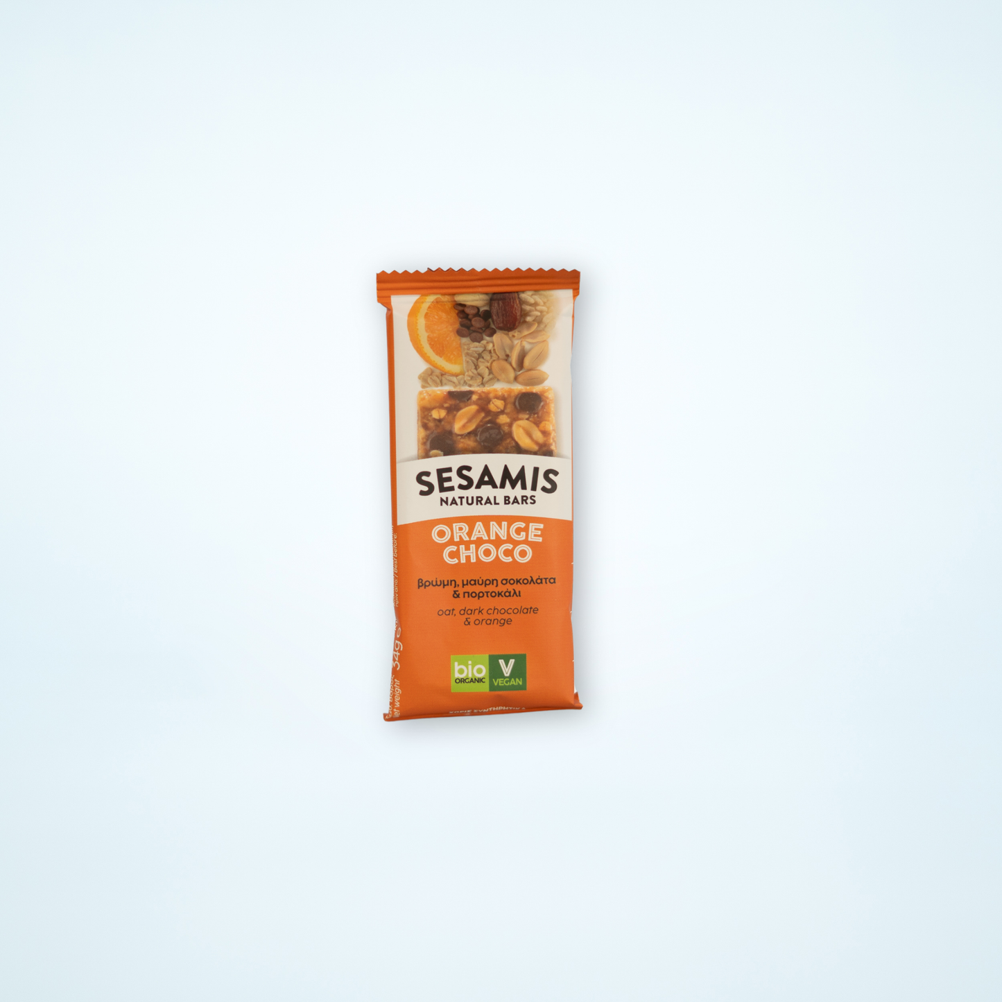 Orange-Sesam Riegel