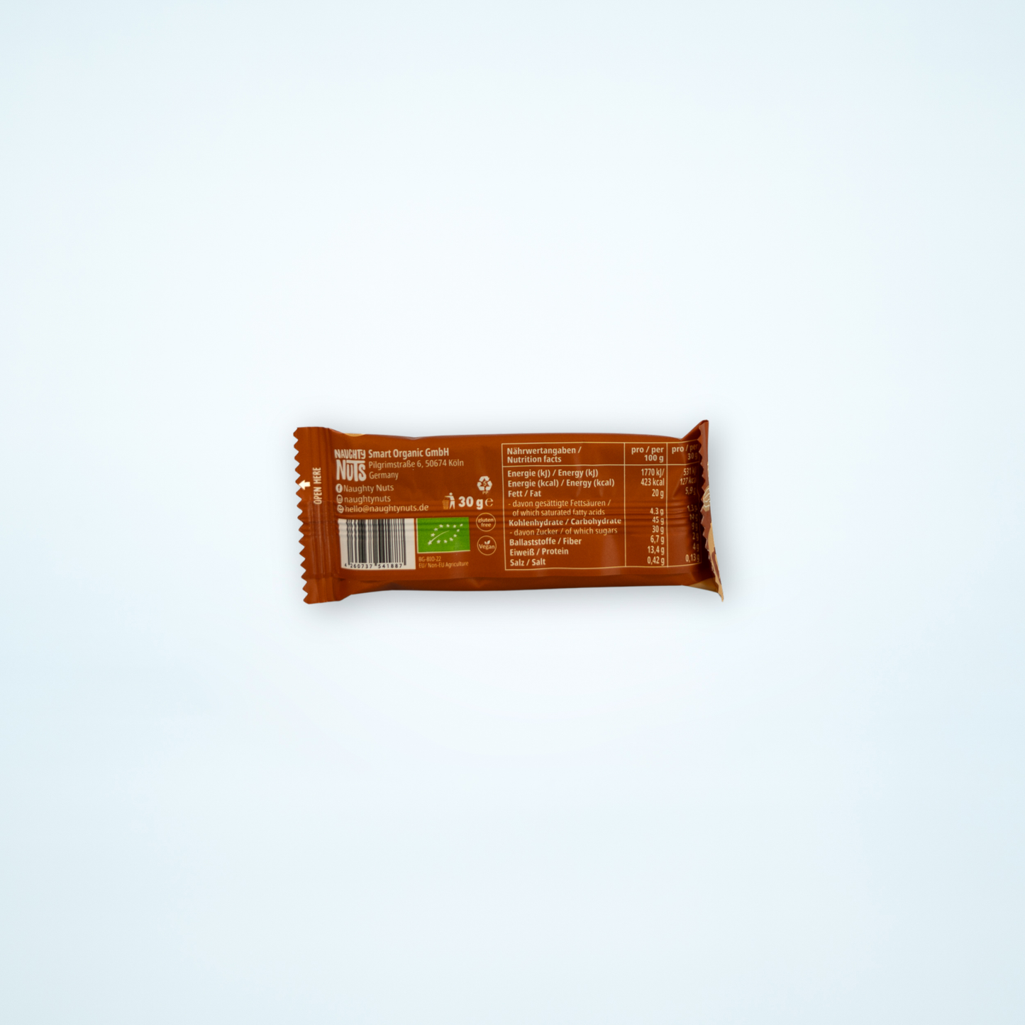 Erdnuss-Dattel Riegel 30g