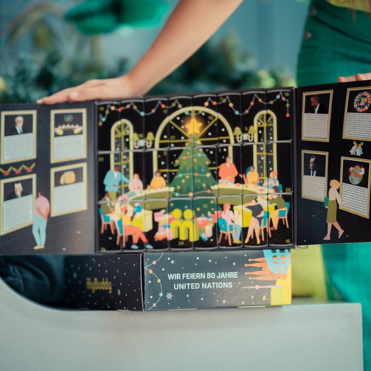 VORVERKAUF veganer BIO-Snacks aus aller Welt Adventskalender 2026