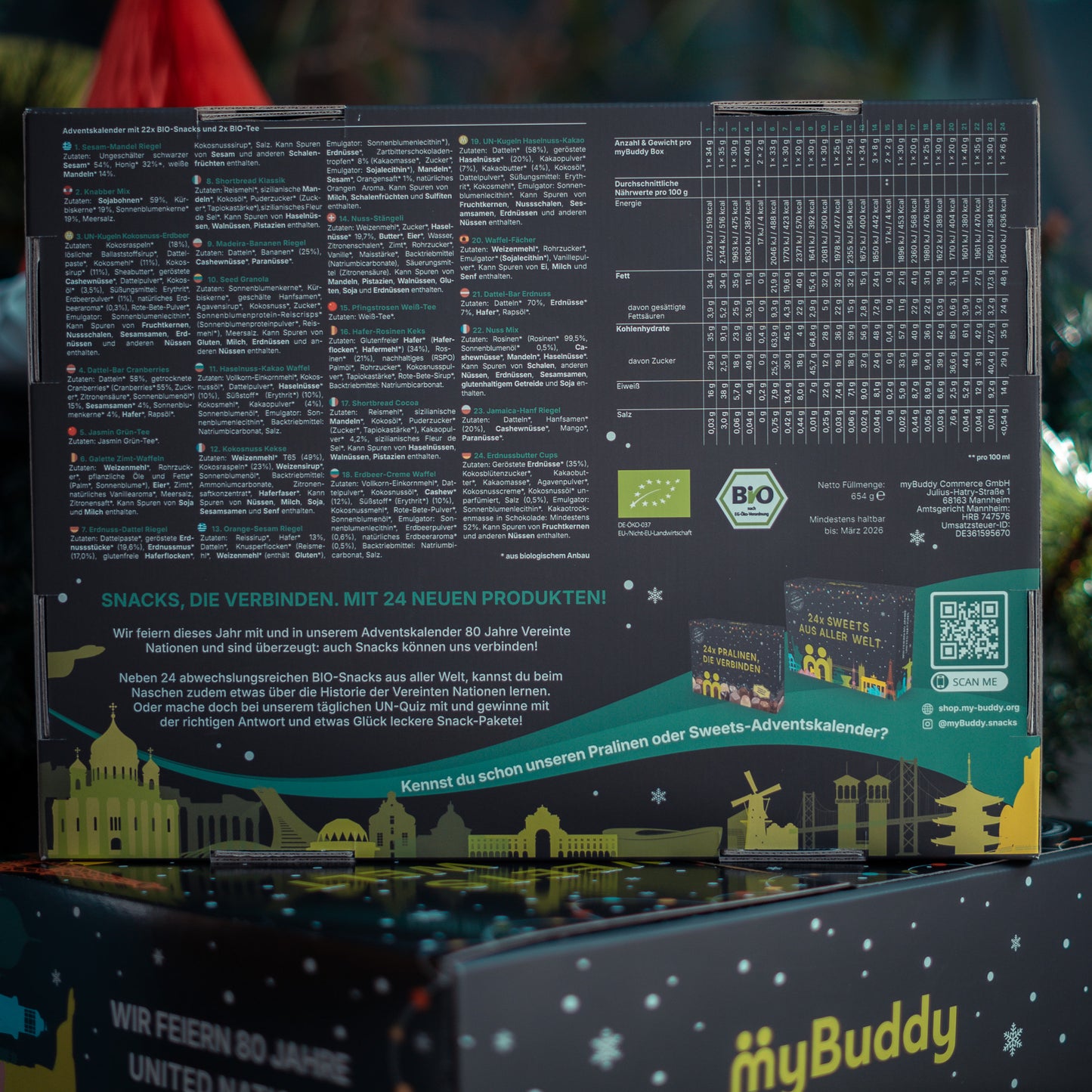 BIO-Snack Adventskalender