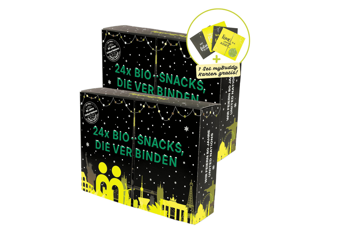 2 x BIO-Snack Adventskalender