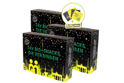 3 x BIO-Snacks Adventskalender