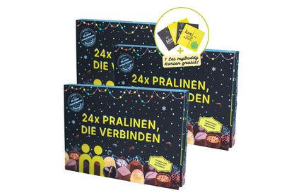 3 x Pralinen Adventskalender