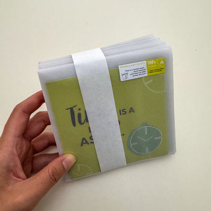 20 x Freundschaftskarten TIME