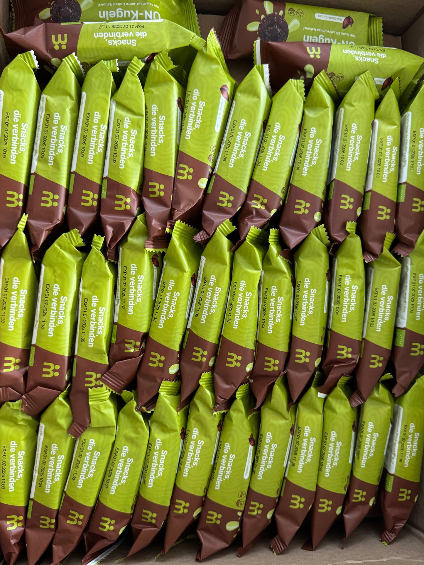 UN-Kugeln Haselnuss-Kakao 100er Karton