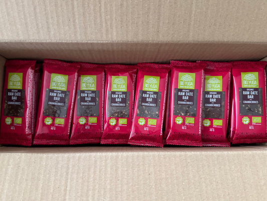 Dattel-Bar Cranberries 90er Karton