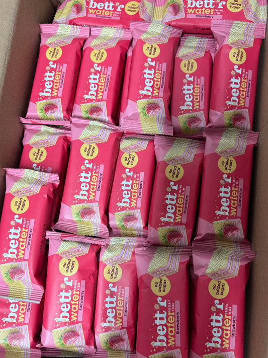 Erdbeer-Creme Waffel 200er Karton