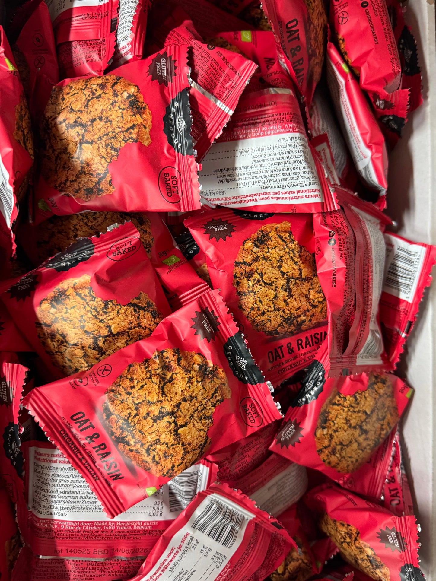 Hafer-Rosinen Keks 50er Karton