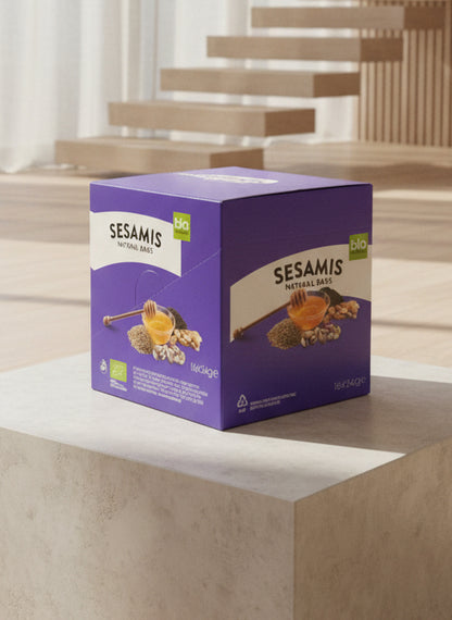 Orange-Sesam Riegel 16er Packung