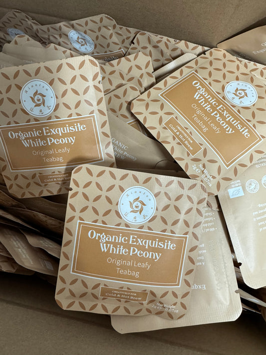 Pfingstrosen Weiß-Tee 250er Karton