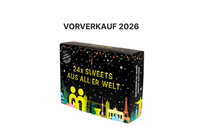 VORVERKAUF Sweets aus aller Welt Adventskalender 2026