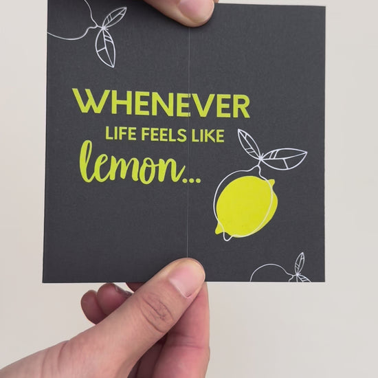 Freundschaftskarten LEMON