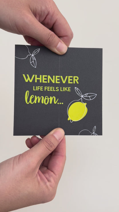 Freundschaftskarten LEMON
