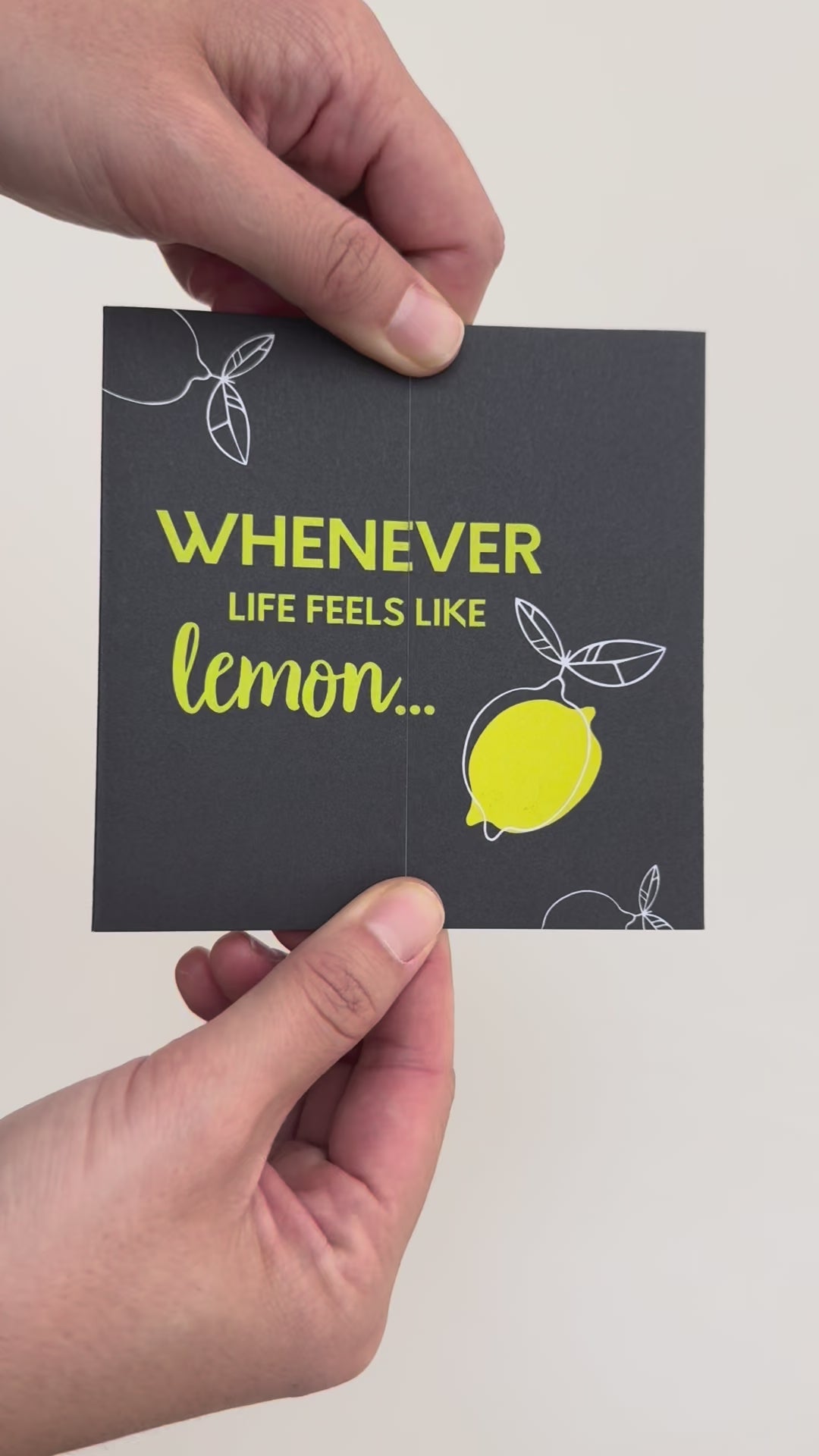 Freundschaftskarten LEMON